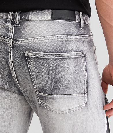 Smoke Rise&#174; Stacked Flare Stretch Jean BACK_POCKET