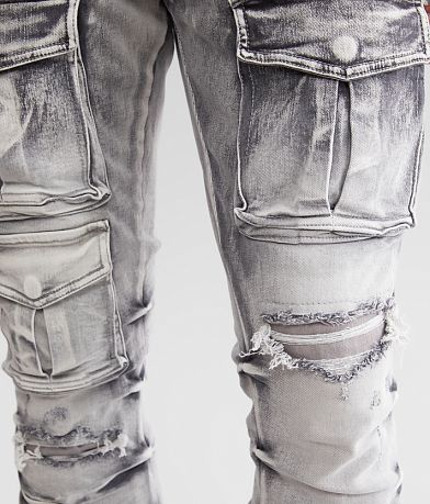 Smoke Rise&#174; Stacked Flare Stretch Jean MISC_DETAIL_1