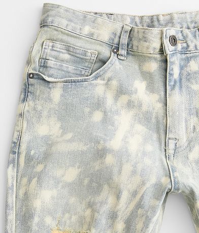 Smoke Rise&#174; Lazy Stacked Flare Stretch Jean misc detail 1 view