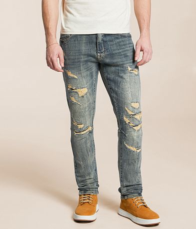 Smoke Rise® Slim Taper Stretch Jean front view