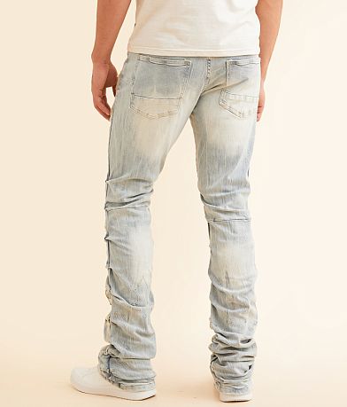 Smoke Rise&#174; Stacked Flare Stretch Jean back view