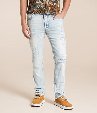 Smoke Rise® Slim Straight Stretch Jean front view