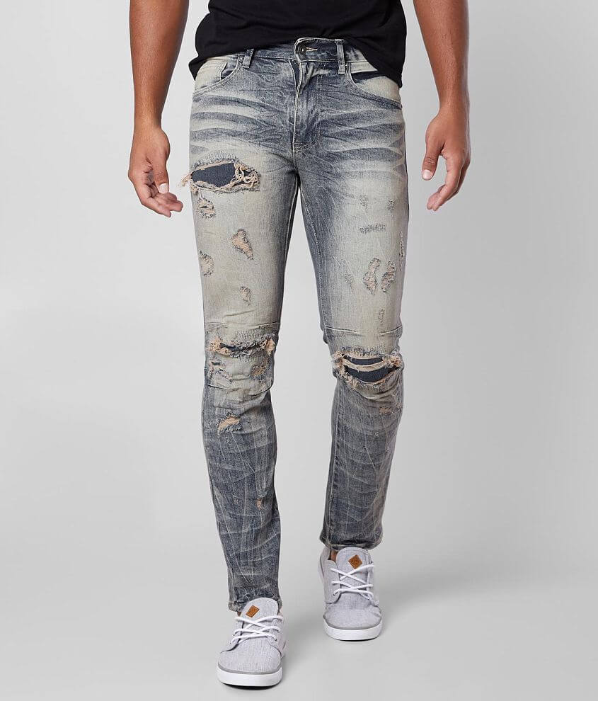 Smoke Rise&#174; Washed Taper Stretch Jean front view