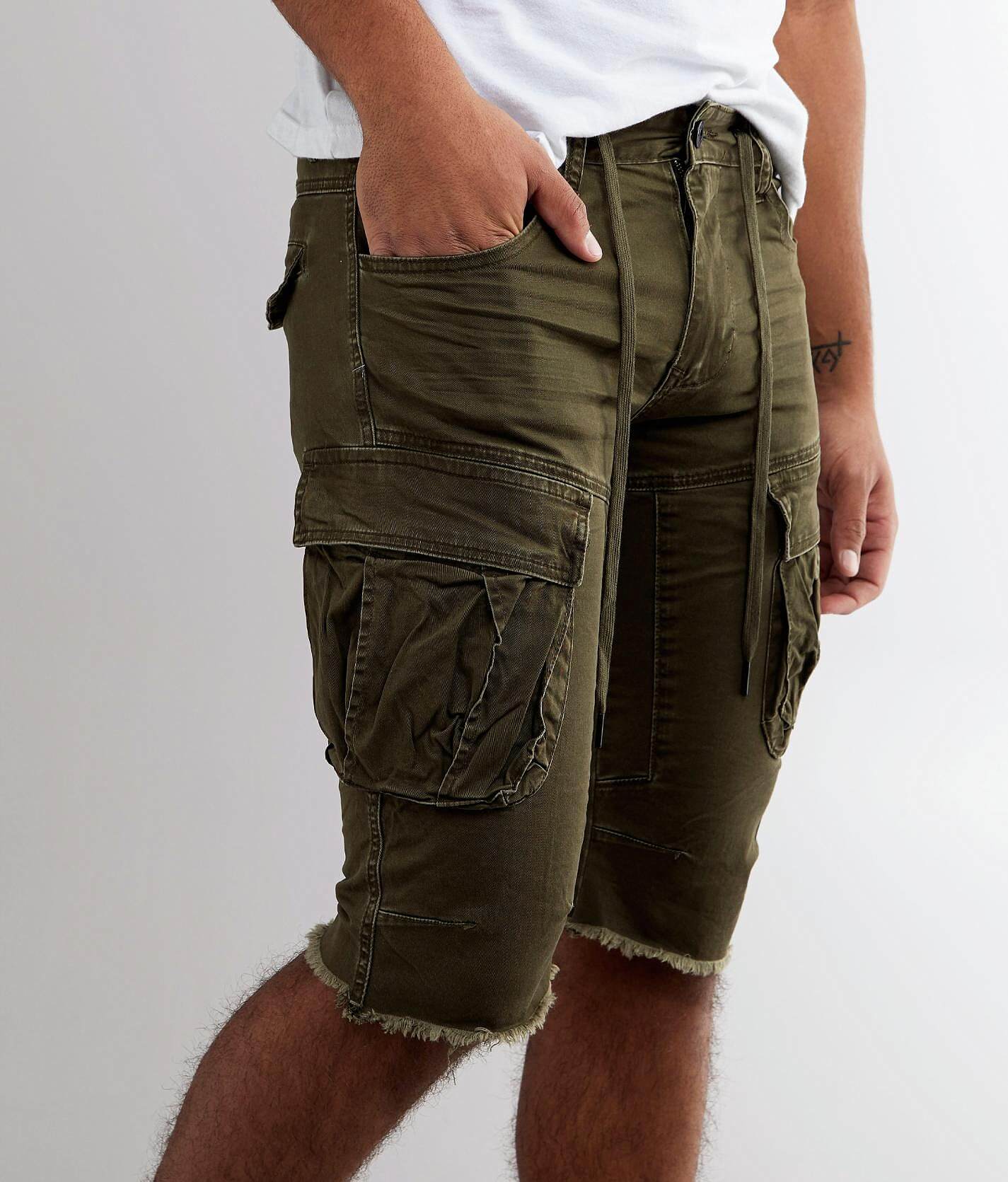 cargo stretch shorts