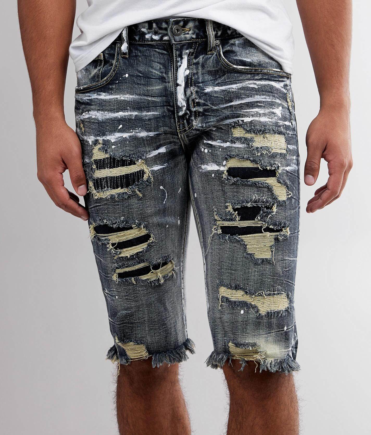 smoke rise jean shorts