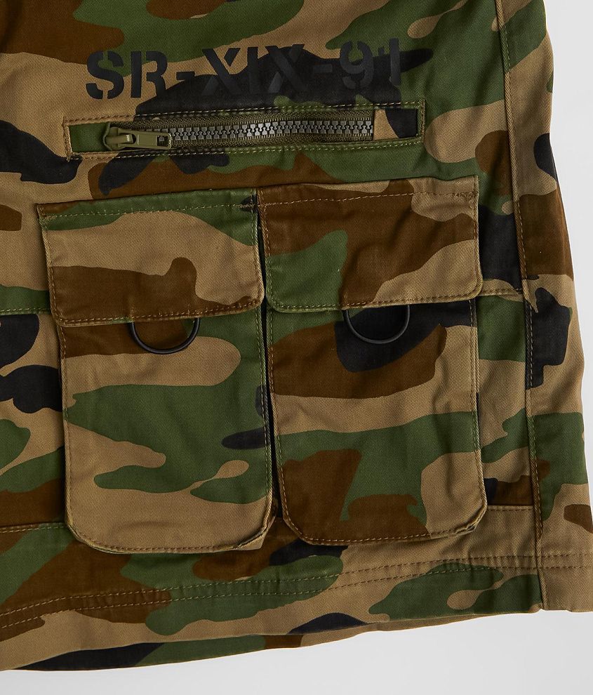 Camo Cargo Stretch Short