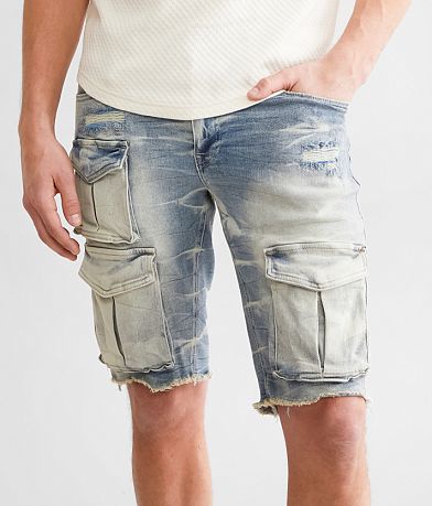 تسوق Big Size Men's Denim Shorts Long Breeches Bera Plus Size Male