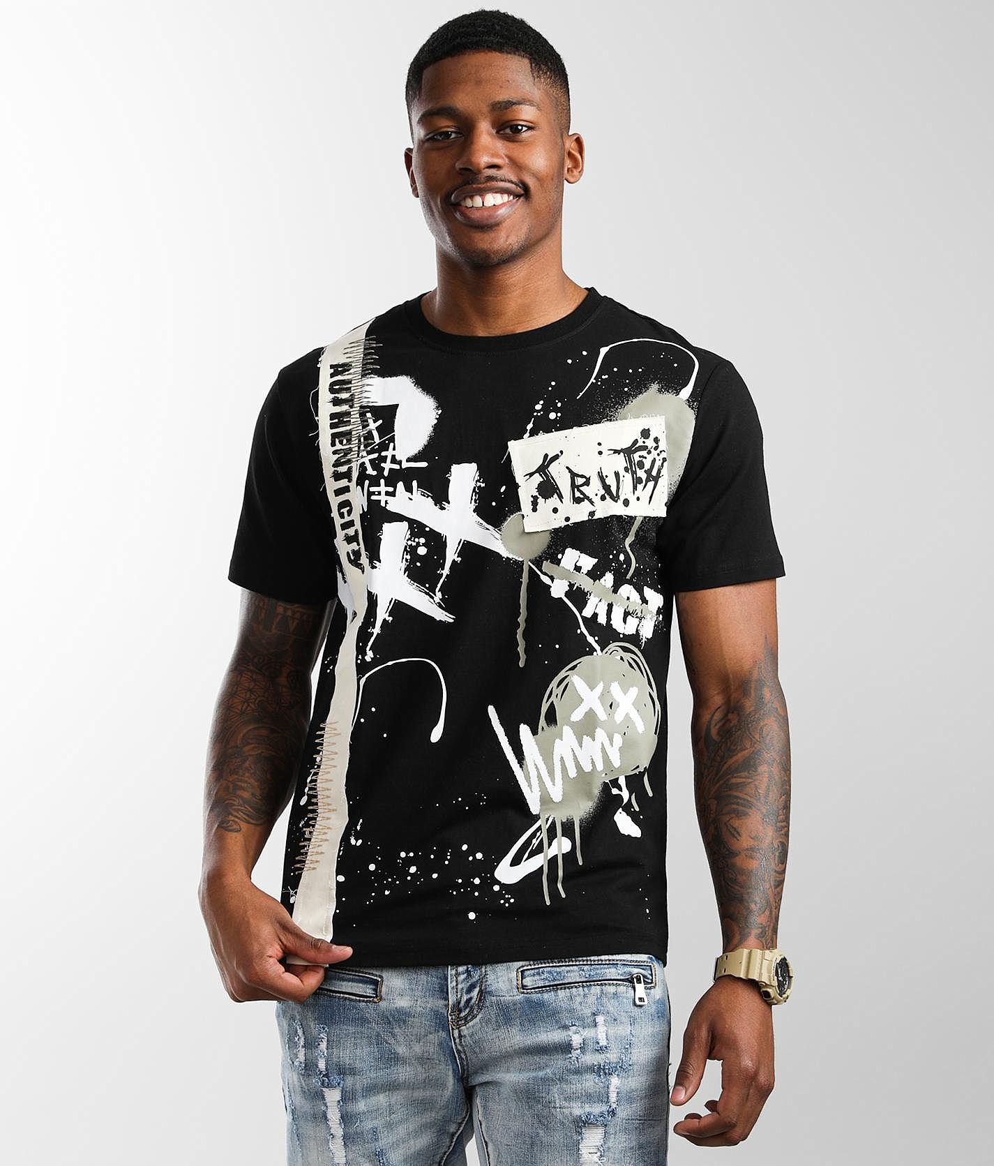 新品未使用】ballaholic tape cool long tee XL ワンピなど最旬