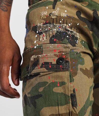 Smoke Rise&#174; Camo Cargo Taper Stretch Jean MISC_DETAIL_1