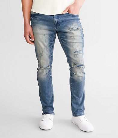 Smoke Rise® Slim Taper Stretch Jean front view