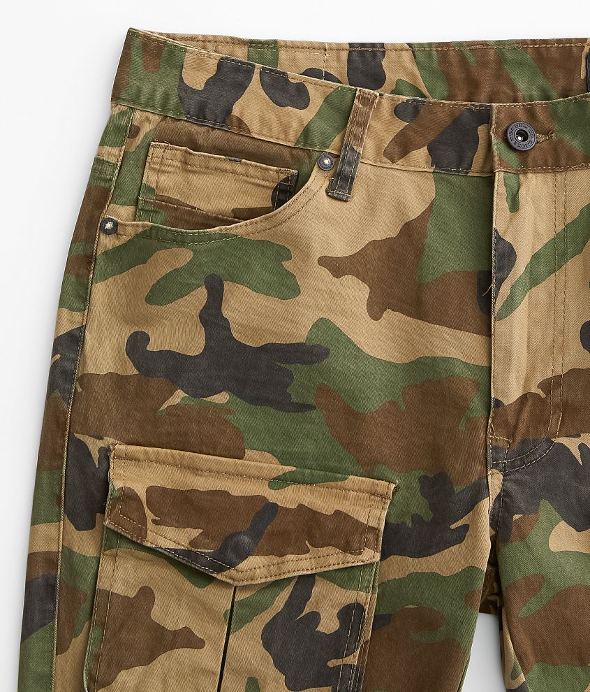 Slim Taper Cargo Stretch Jean