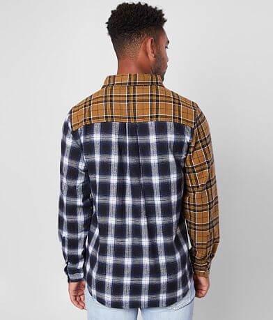 Smoke Rise&#174; Mixed Flannel Shirt BACK