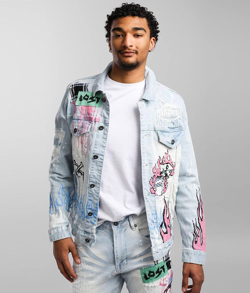 Smoke Rise® Speckle Denim Stretch Jacket