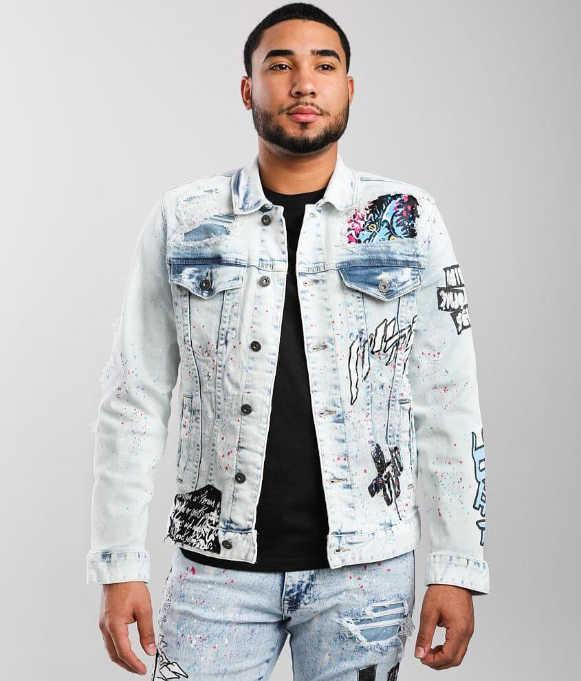 Smoke Rise® Illusion Denim Stretch Jacket Men's Coats/Jackets in