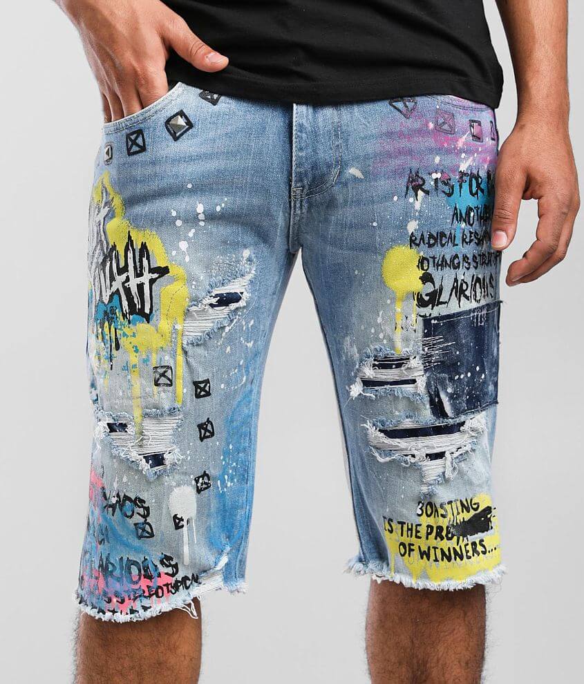 smoke rise jeans shorts