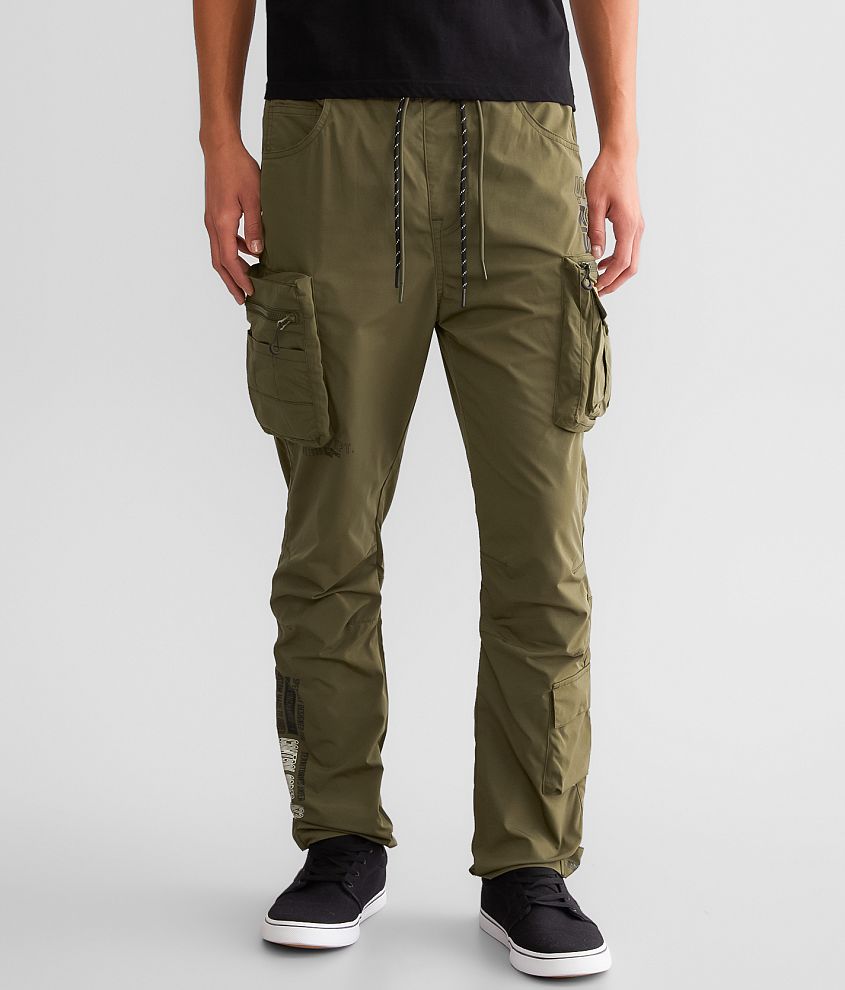 Regular Rise Cargo Jogger Pants