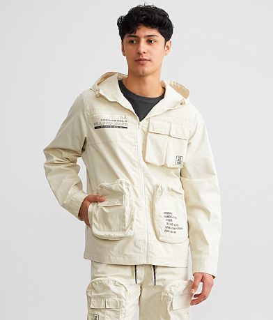 Smoke Rise&#174; Windbreaker Hooded Jacket full left side view