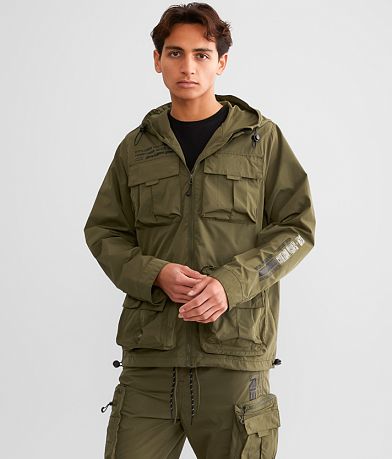 Smoke Rise&#174; Windbreaker Hooded Jacket FULL_LEFT_SIDE