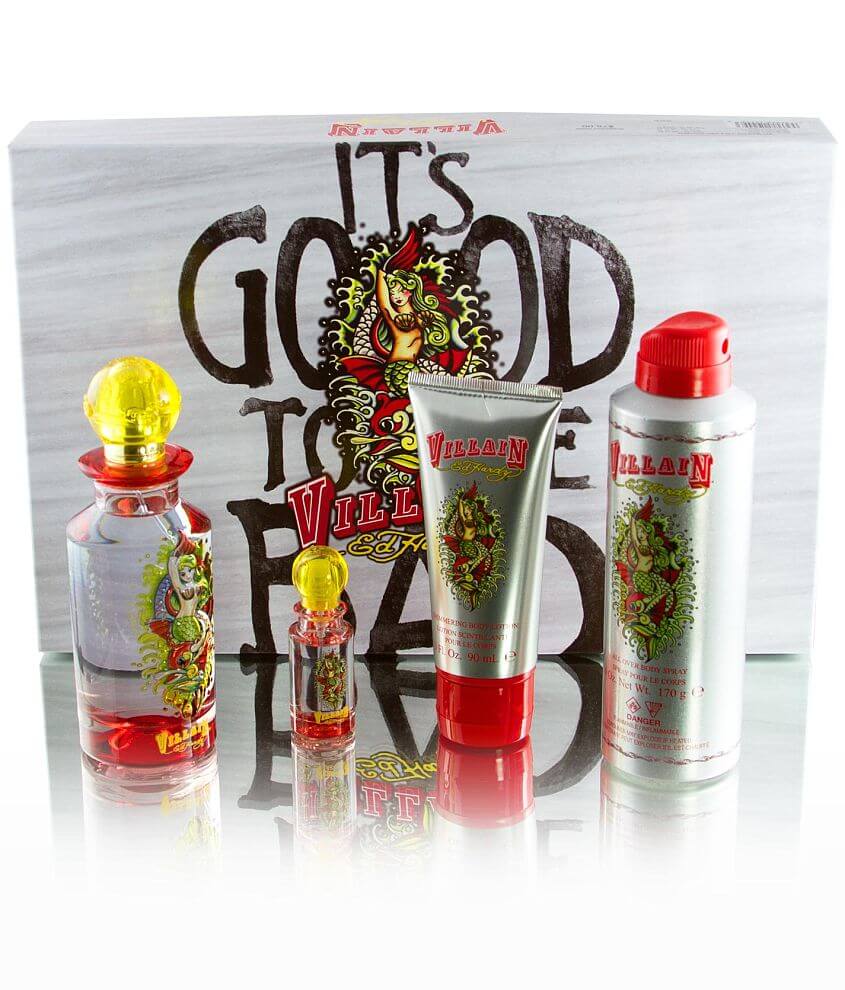 Ed hardy villain perfume gift set new arrivals