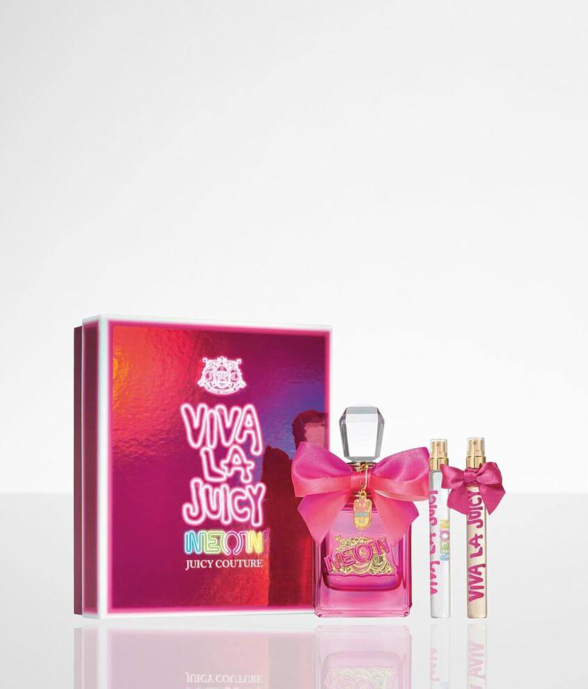 Juicy Couture Neon Fragrance Gift Set front view