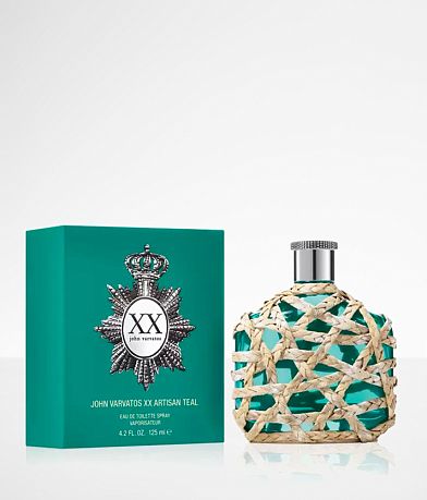 John Varvatos XX Artisan Teal Cologne front view