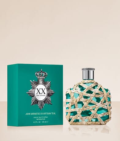 John Varvatos XX Artisan Teal Cologne front view