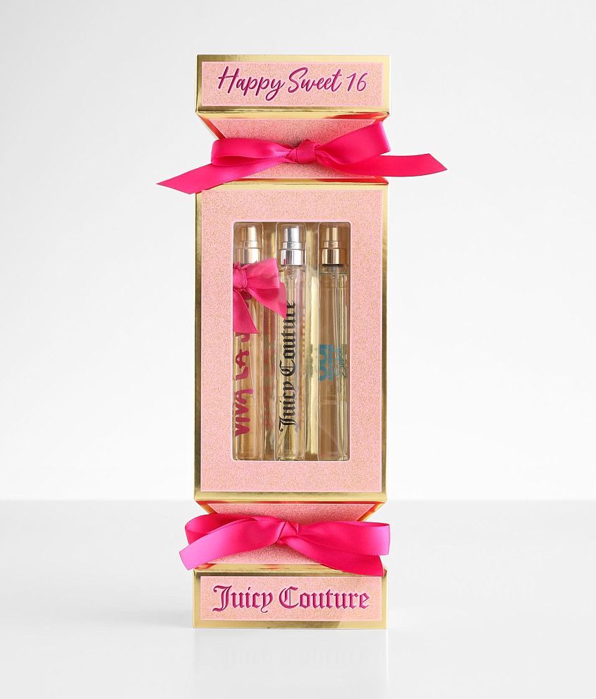 Juicy Couture Happy Sweet 16 Fragrance Set front view