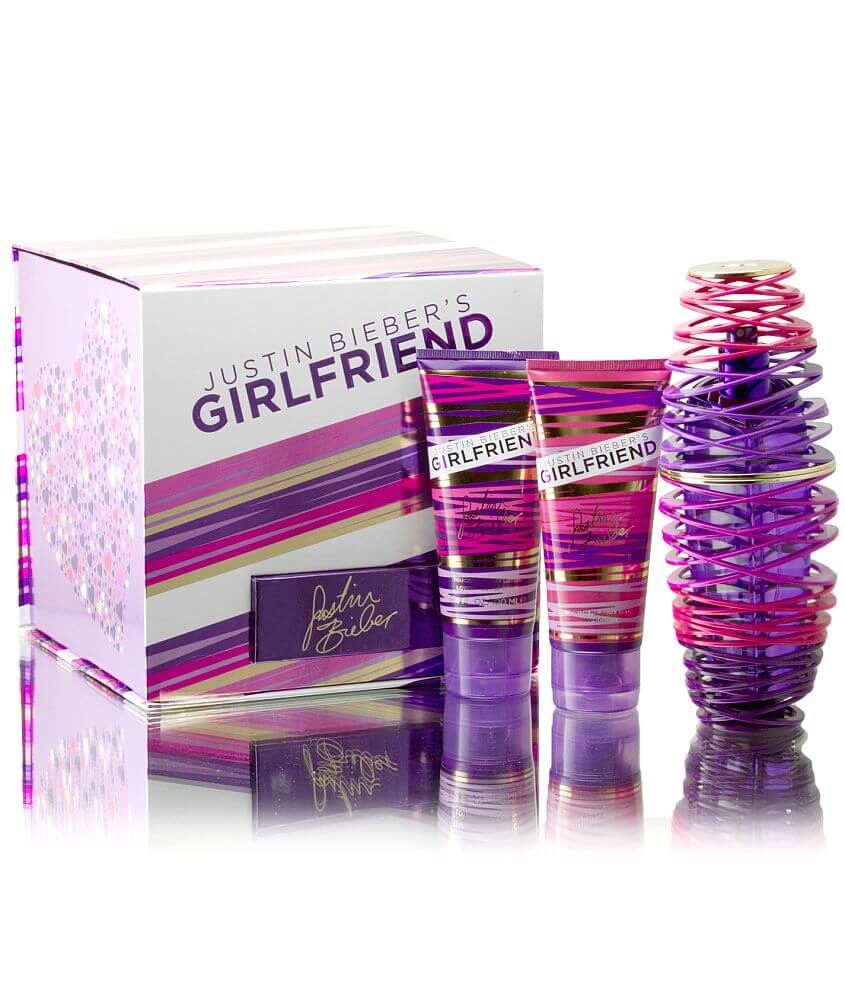 Justin Bieber Girlfriend Fragrance Gift Set front view