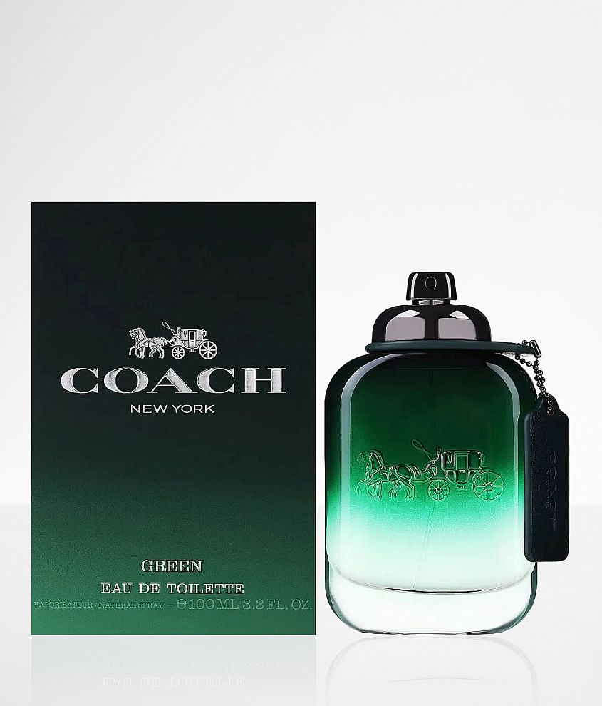 Coach Green Cologne front view