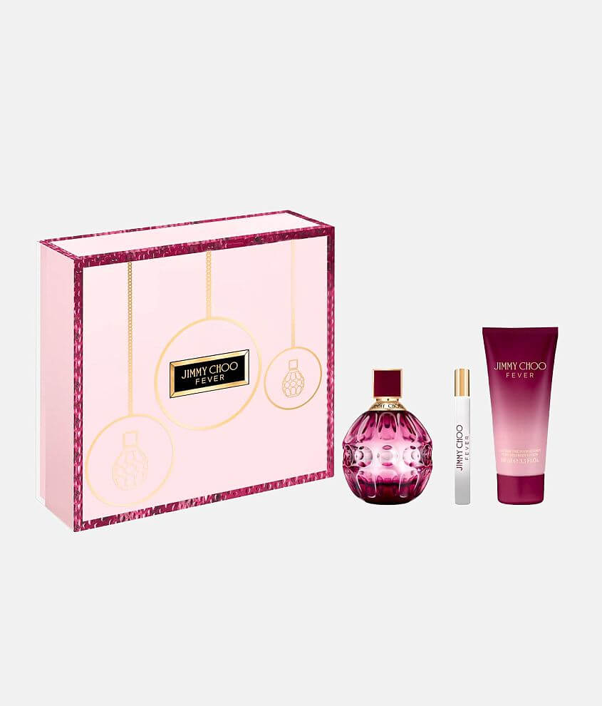 Jimmy Choo Fever Fragrance Gift Set - Women's Fragrance in Blush Wine ...
