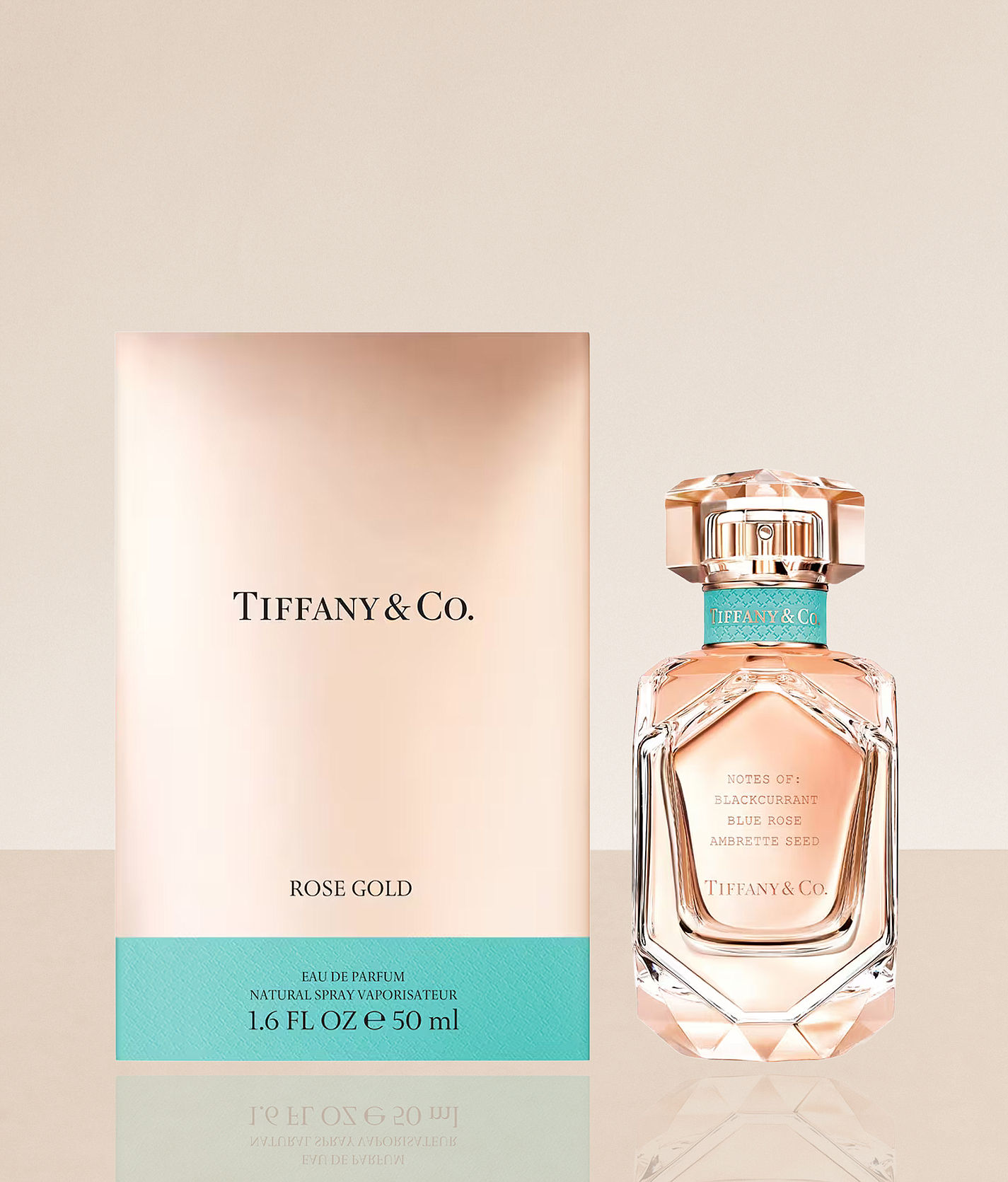 Tiffany Rose Gold Fragrance Women's Fragrance in Rose Gold
