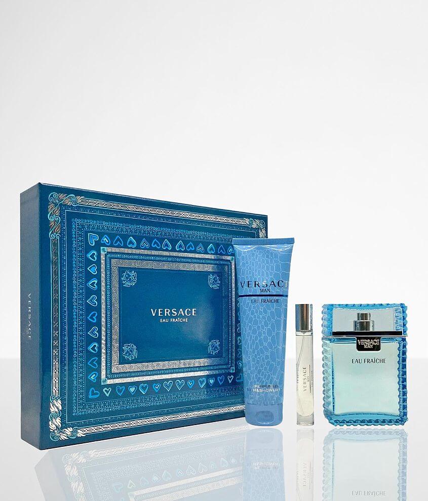 Versace Eau Fraiche Gift Set Men's Cologne in Assorted Buckle