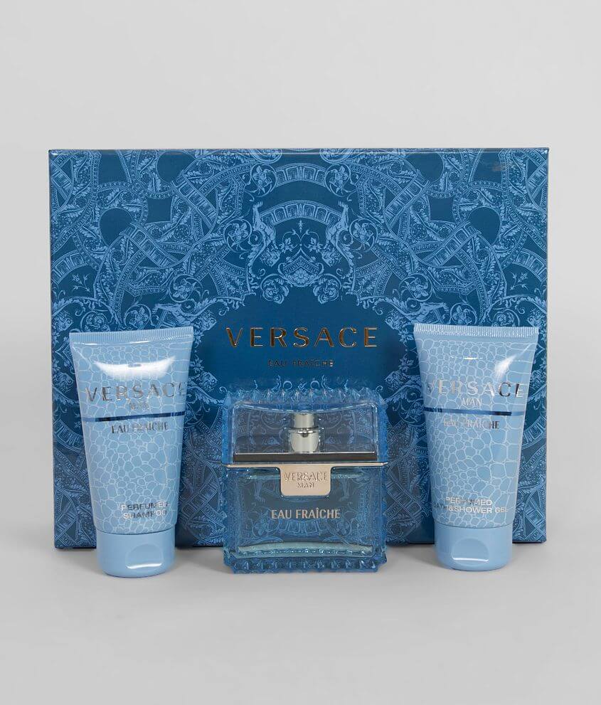 Versace Man Cologne Gift Set front view