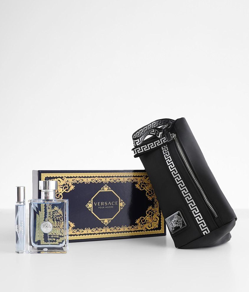 Versace Pour Homme Cologne Gift Set front view