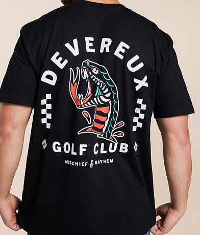 Devereux Golf Snake Bite T-Shirt back view