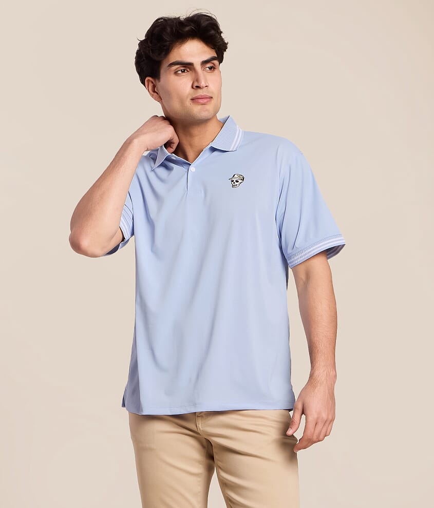 Devereux Golf The Skull Caddy Tips Performance Polo - Men's Polos