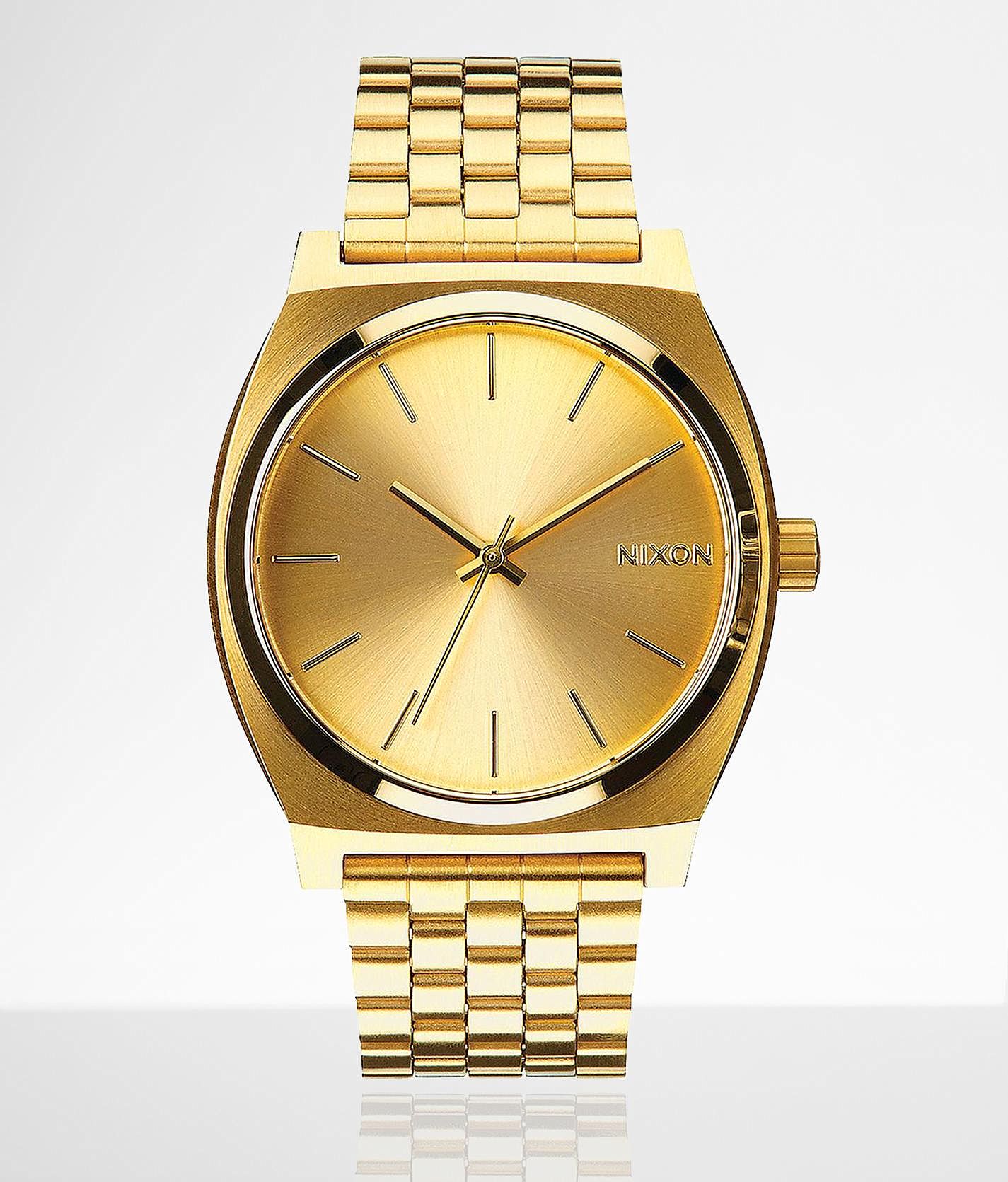 Nixon gold clearance watch time teller