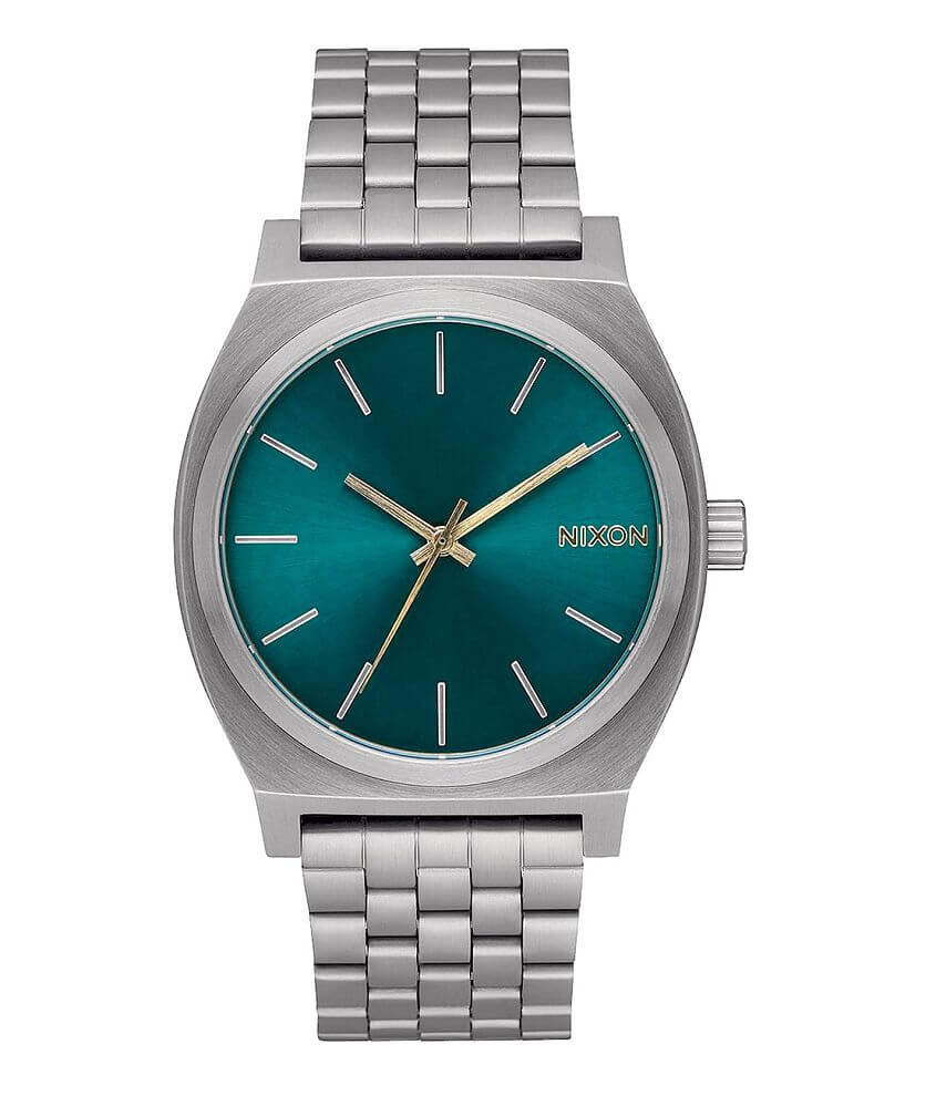 Nixon The Time Teller Watch - Clothing in Gunmetal Spruce