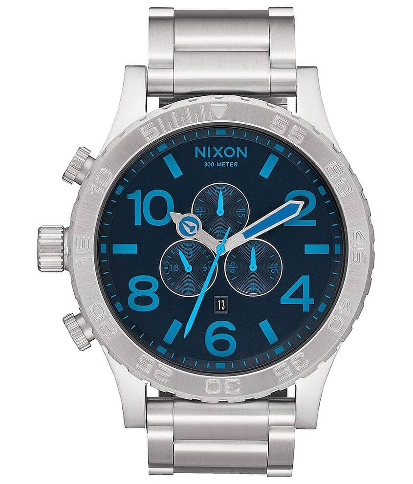 Nixon The 51-30 Chrono Watch - Men's Watches in Dark Blue | Buckle