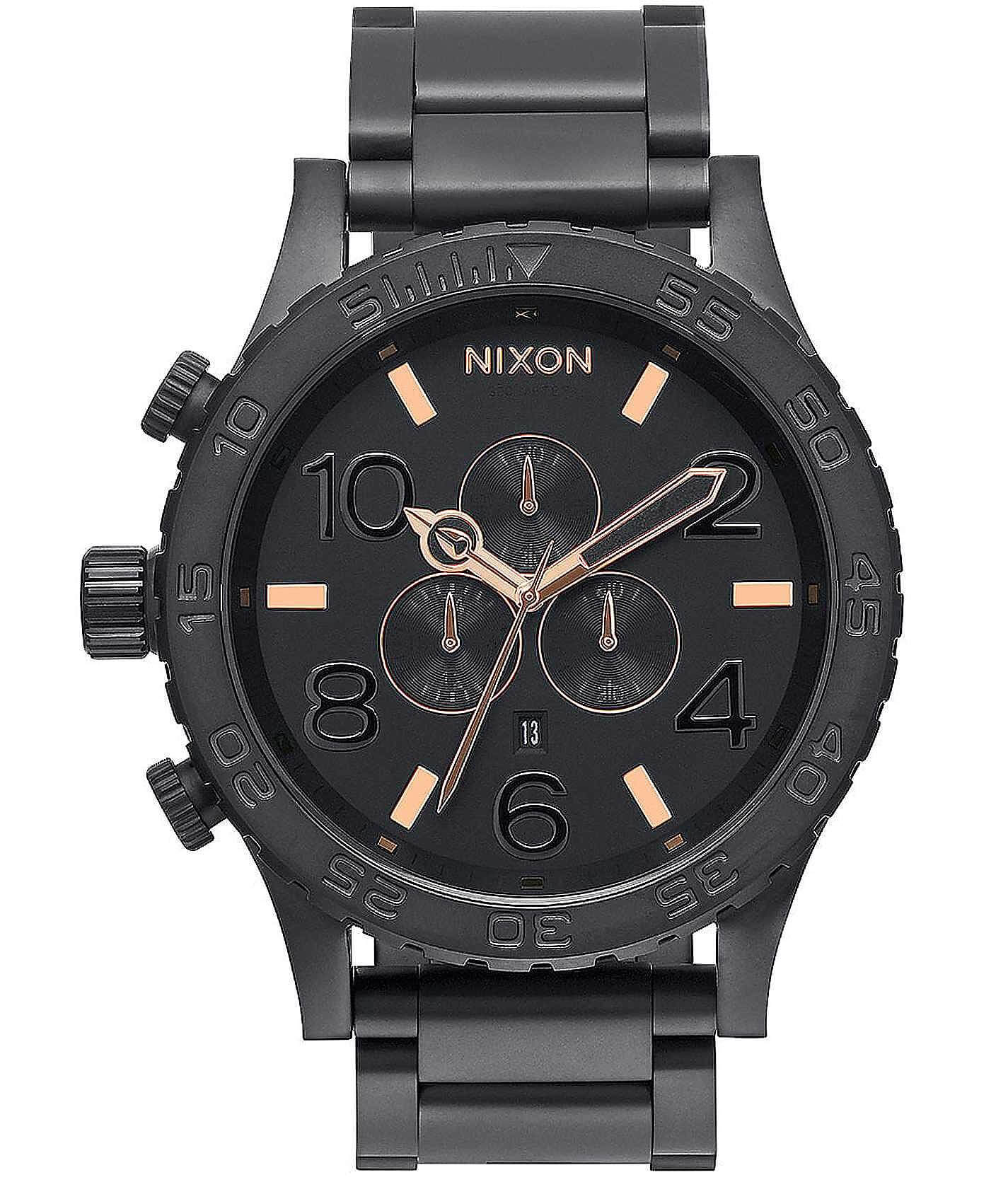 ◆ NIXON ニクソン 腕時計 　【51−30CHRONO✰ALL GOLD】 51-30 Chrono Watch | All Gold | Men's Stainless Steel – Nixon US