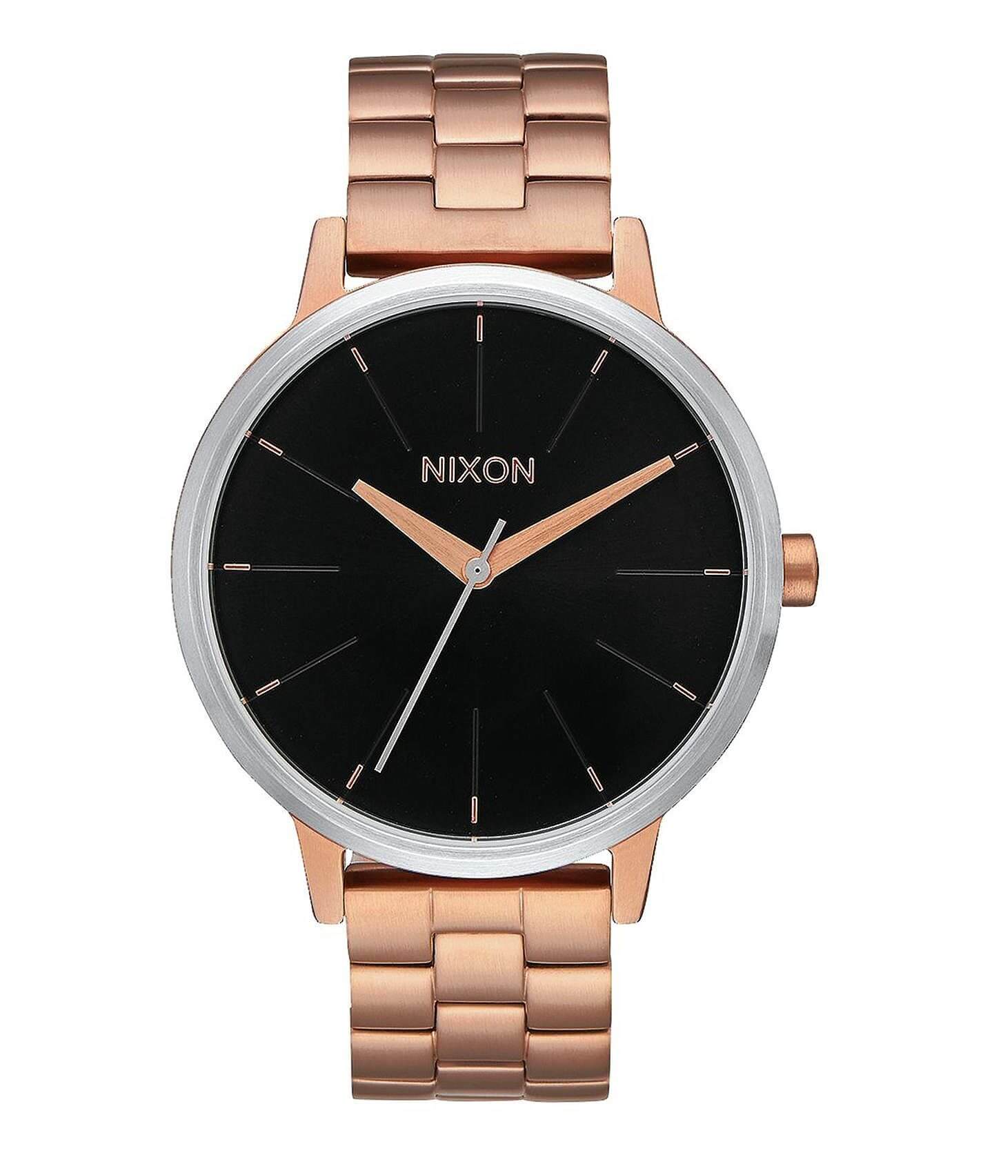 Nixon The Kensington Watch - Clothing in Rose Gold Black