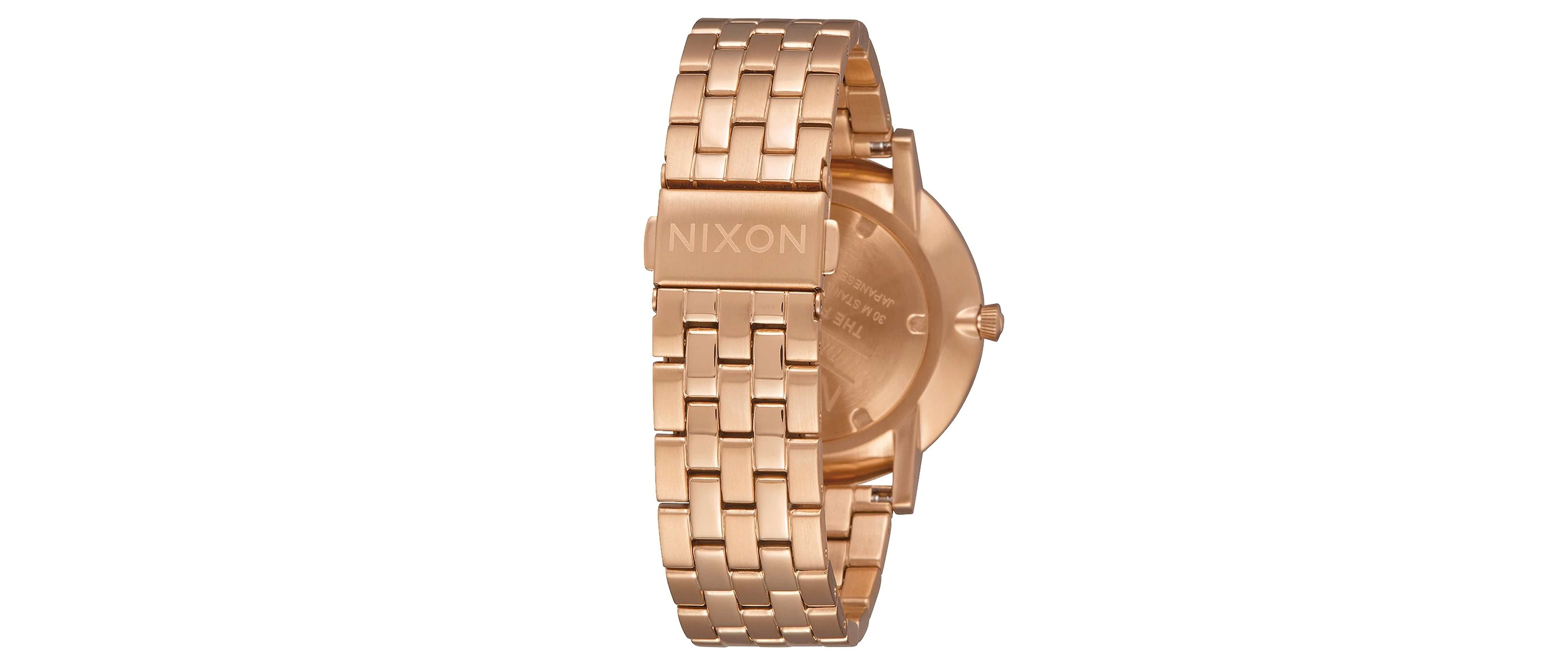 Nixon The Porter Watch - Clothing in All Rose Gold | Buckle