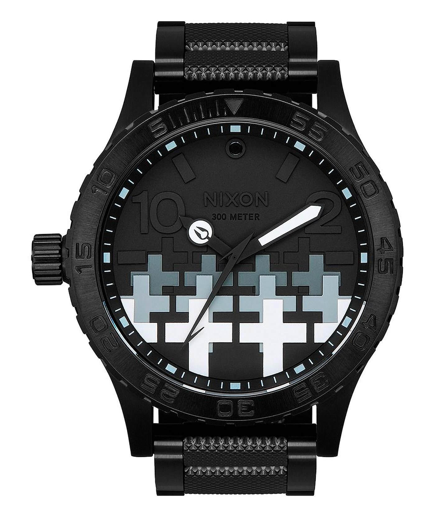 Nixon The 51-30 Master Of Puppets Watch Men's Watches in Black