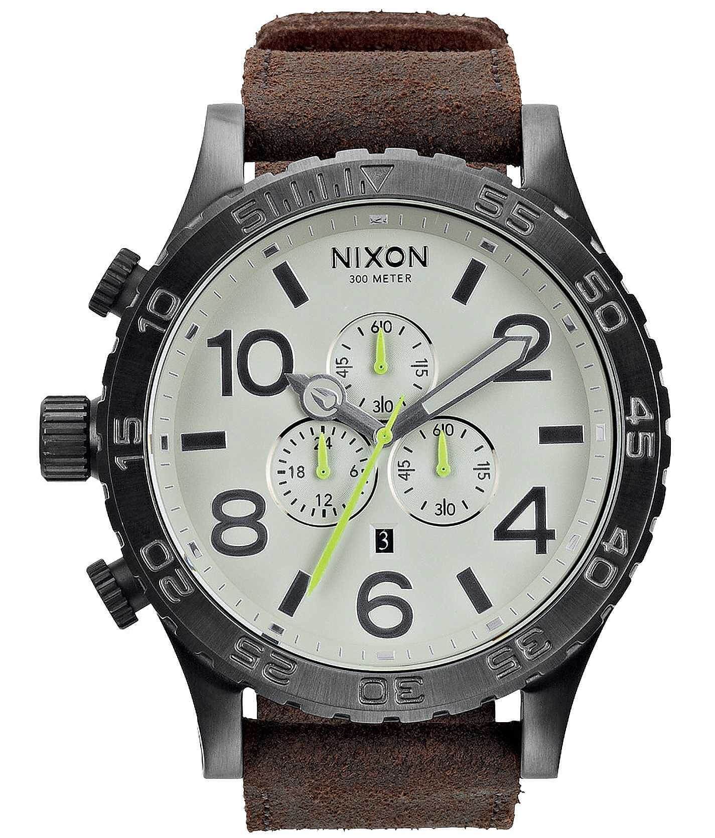 【電池切れ】NIXON 51-30 ゴールドガンメタ 41845913faf0cf5655b55e4c953ac8