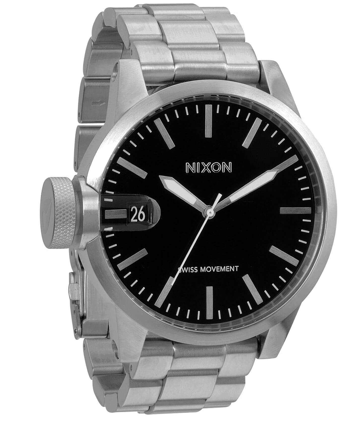 Nixon The Chronicle Watch - Men's Watches in Black | Buckle