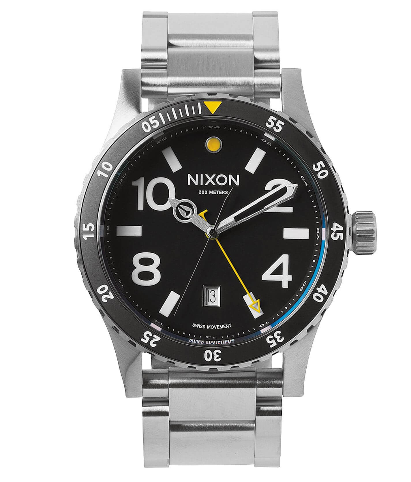 Nixon The Diplomat Watch - Men's Watches in Black | Buckle