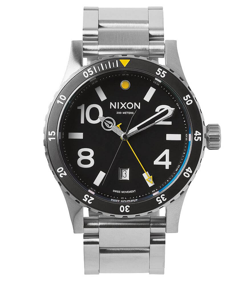 Nixon The Diplomat Watch - Men's Watches in Black | Buckle