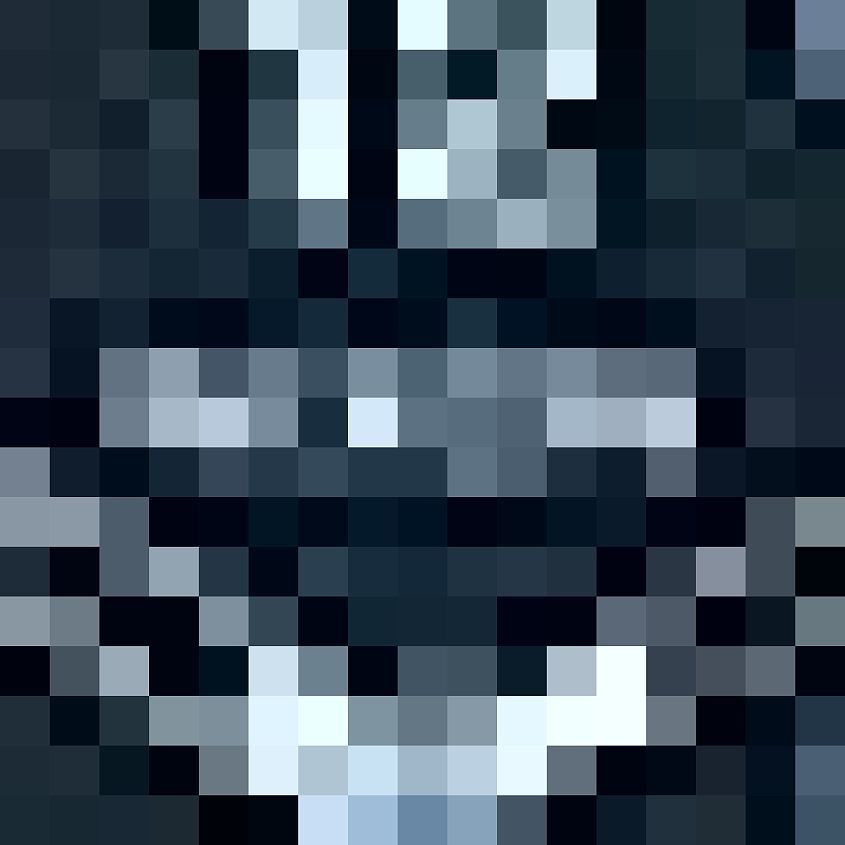 Gunmetal Blue Cyrstal