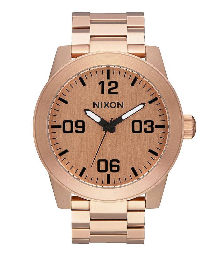 Nixon The Corporal SS Watch - Men's Watches in All Rose Gold | Buckle