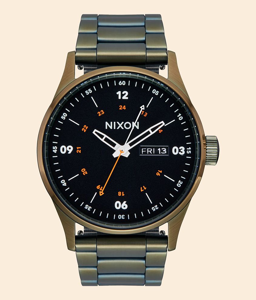 Nixon The Sentry Watch front view